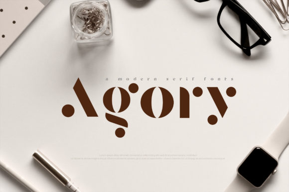 Agory: A Bold Font for Creative Expression