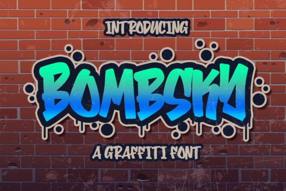 Bombsky: A Bold Statement in Typography