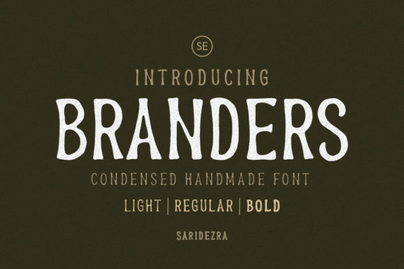 Branders: A Bold and Versatile Font for Creative Expression