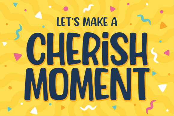 Cherish Moment Font