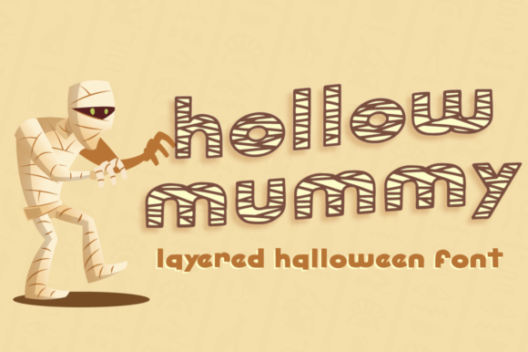 Hollow Mummy: A Bold and Authentic Display Font