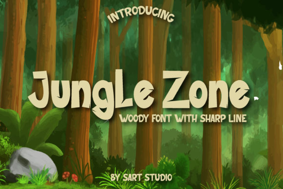 Jungle Zone Font