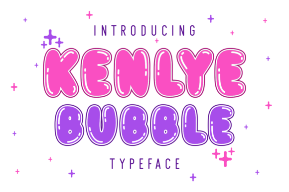Kenlye Bubble Font: A Playful and Authentic Display Font for Creative Projects