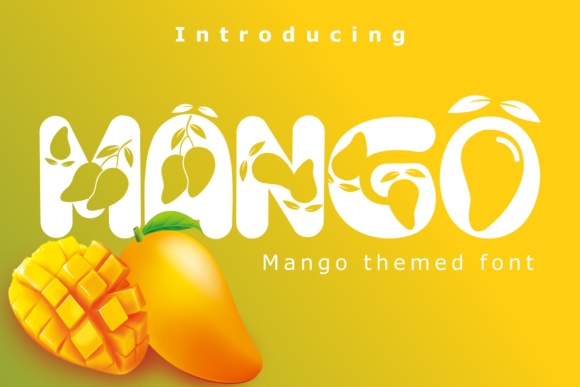Mango: A Bold and Colorful Font for Every Creative Need