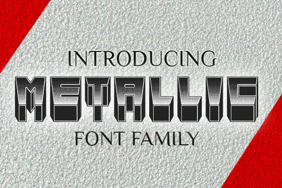 Metallic: A Strategic Display Font for Purposeful Design