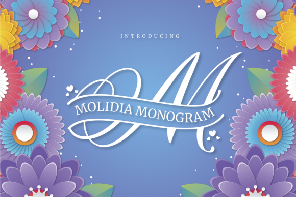 Molidia Monogram: A Timeless Font for Modern Design