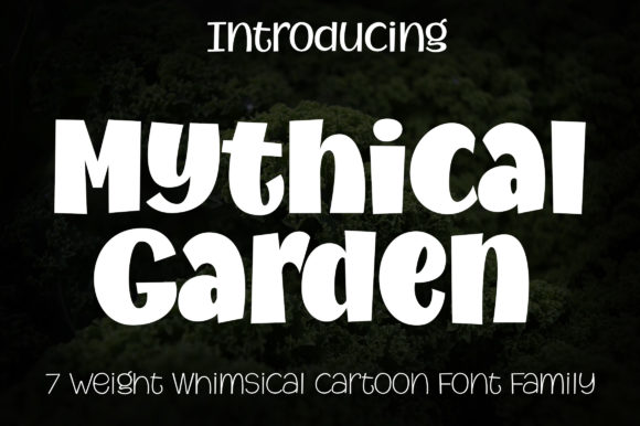Mythical Garden: A Font That Brings Creativity to Life