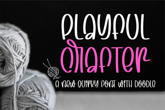 Playful Crafter: A Font That Brings Joy to Your Designs