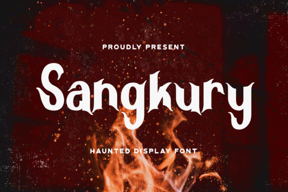 Sangkury: The Spooky Font That’s Taking Over Horror-Themed Design