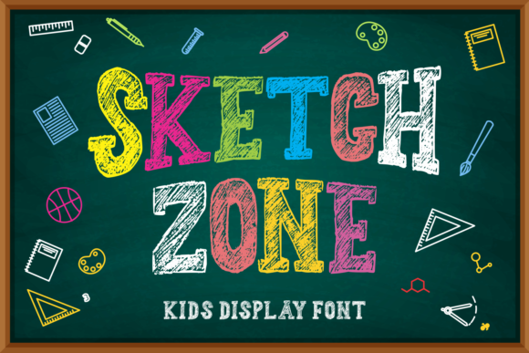 Sketch Zone: A Versatile Font for Creative and Practical Use