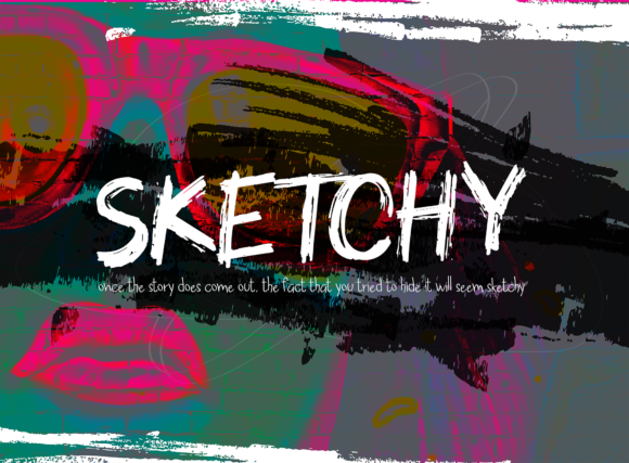 Sketchy Font: A Friendly Tool for Creative Expression