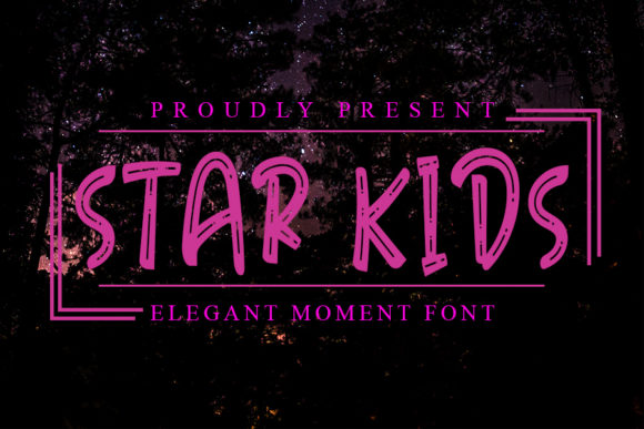 Star Kids: A Vibrant Font for Creative Expression