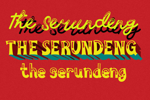 The Serundeng: A Strategic Font for Creative and Professional Impact