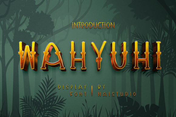 Wahyuhi: A Font That Brings Joy to Your Designs